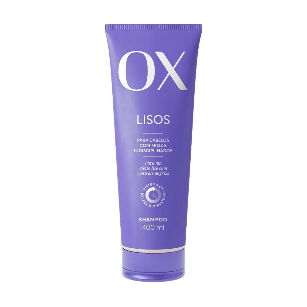 Shampoo OX Fibers Liso Absoluto 400ml