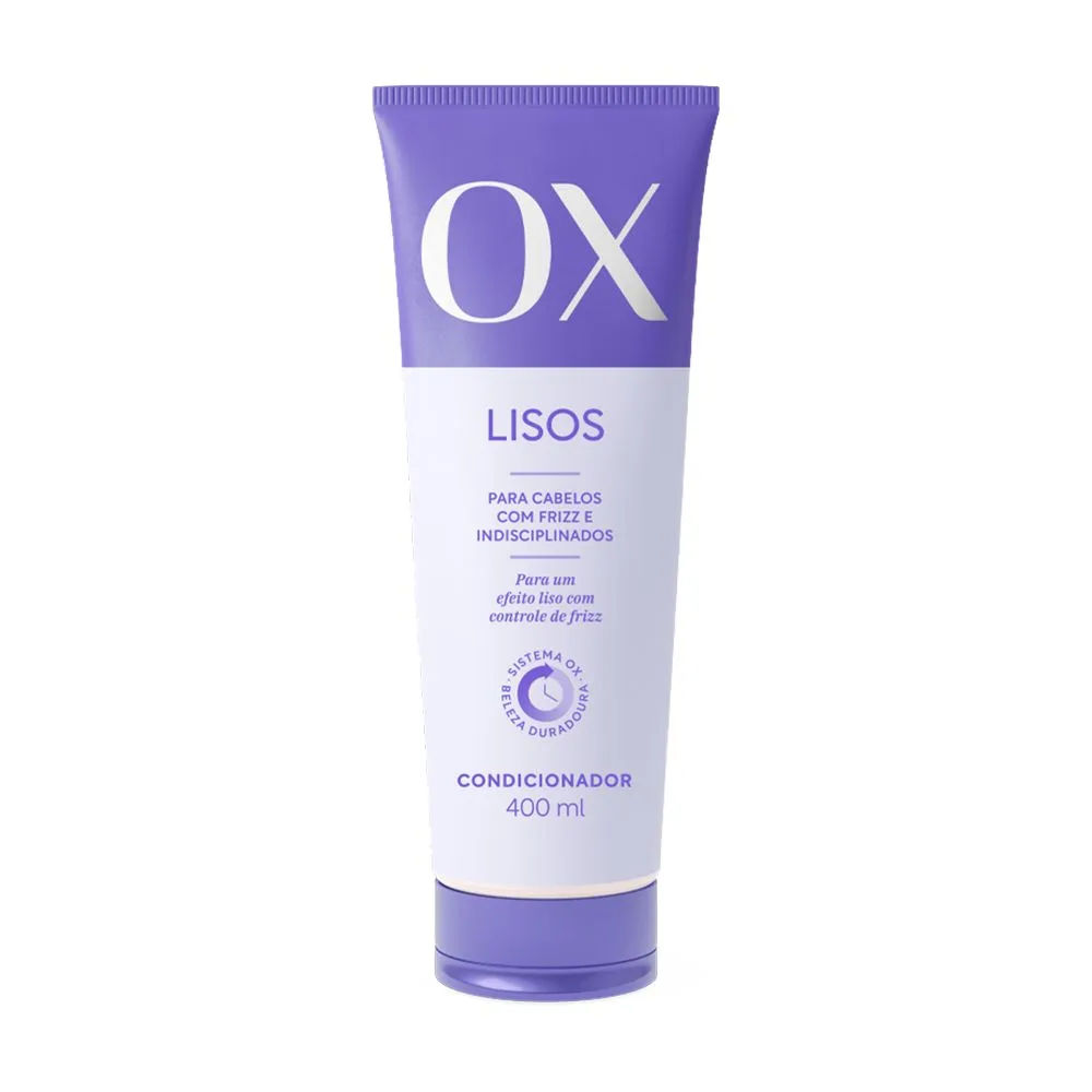 Condicionador OX Fibers Liso Absoluto 400ml