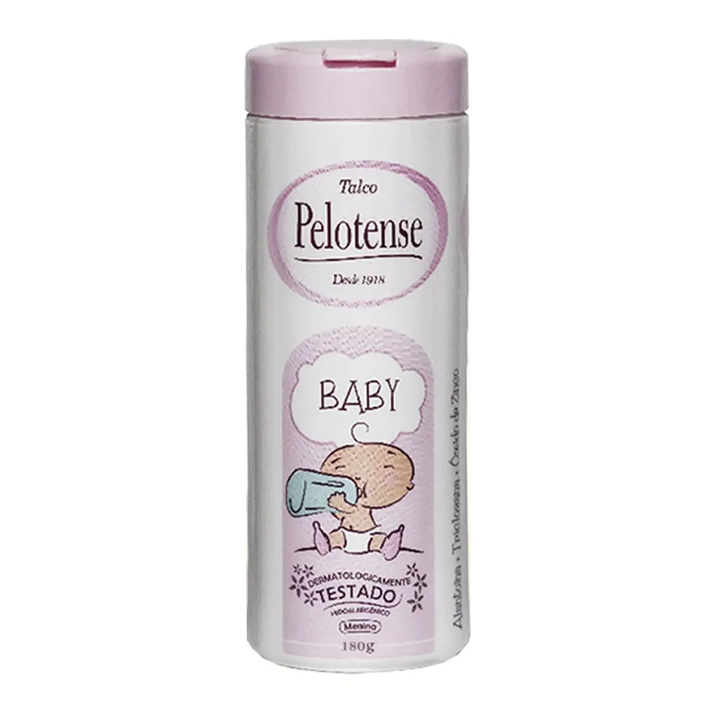 Talco Pelotense Baby Rosa 200g