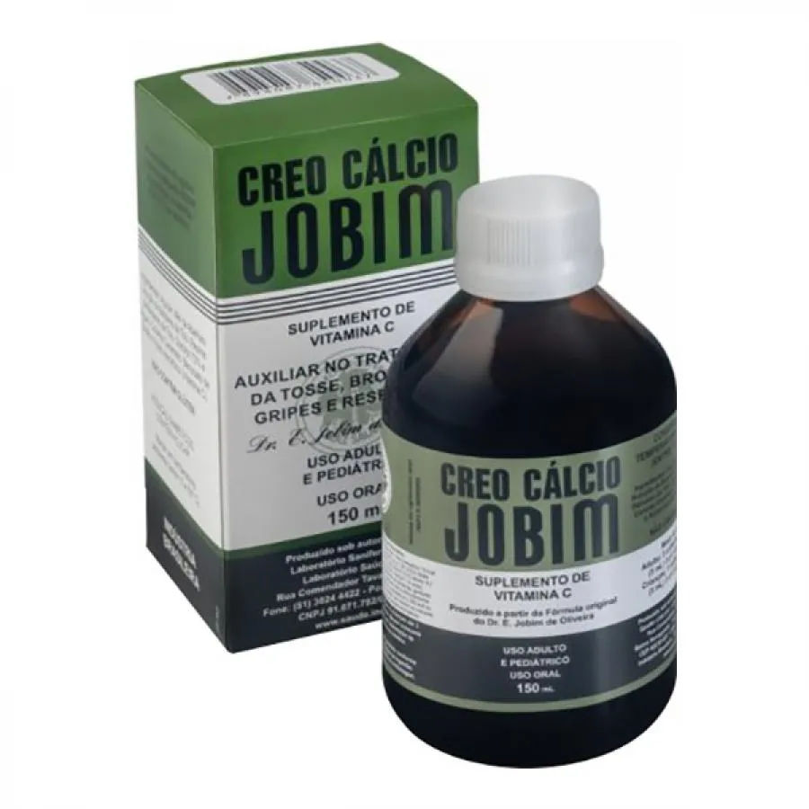 Creo-Cálcio Xarope Jobim Saúde 150ml