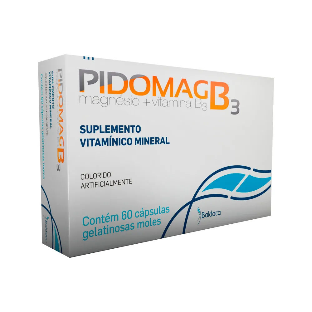 Pidomag B3 60 Cápsulas Gelatinosas