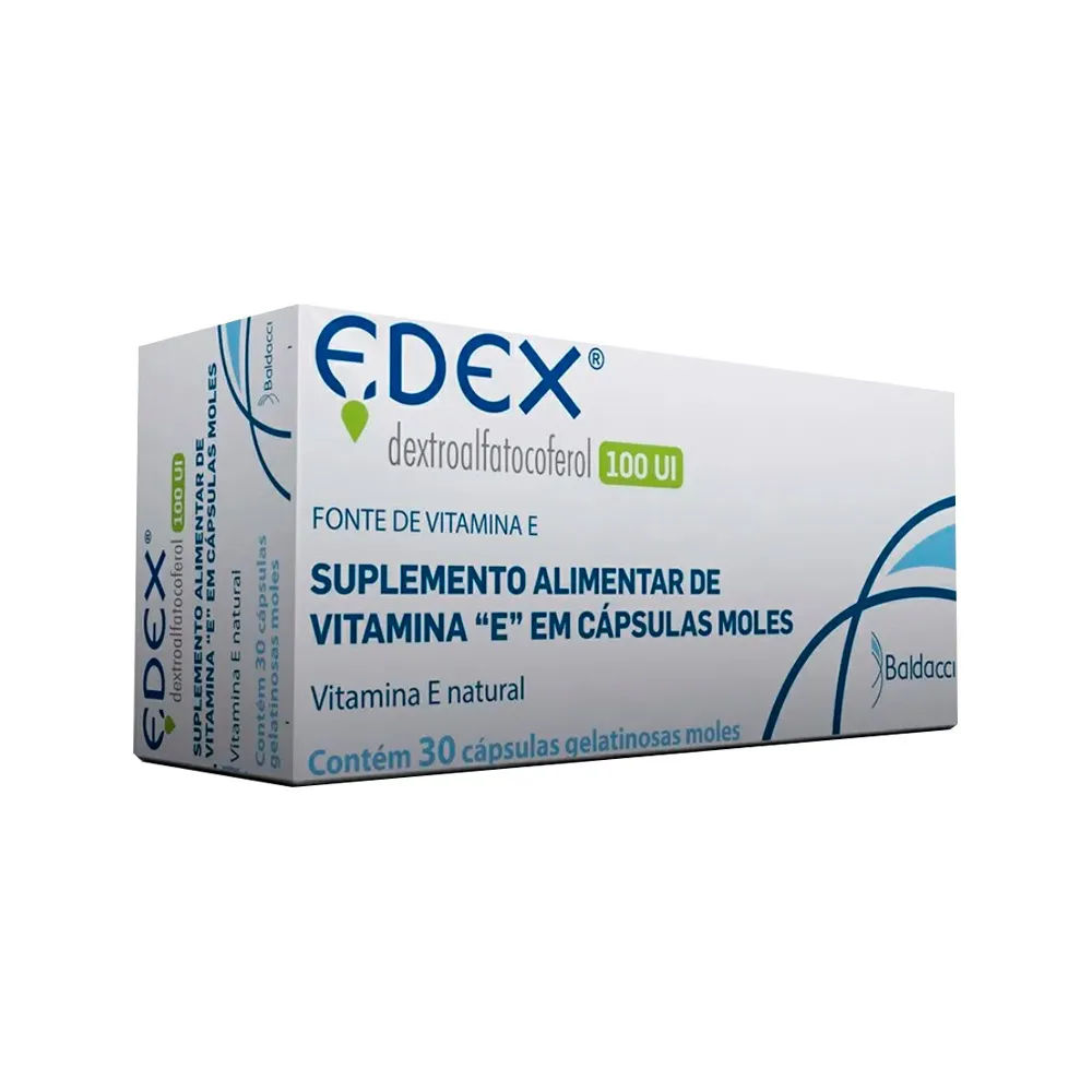 Edex Vitamina E 30 Cápsulas Baldacci