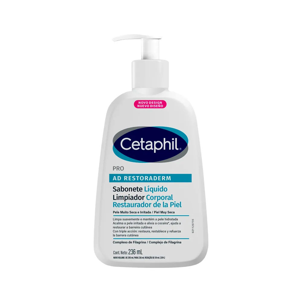 Sabonete Cetaphil Pro AD Restoraderm Galderma 236ml