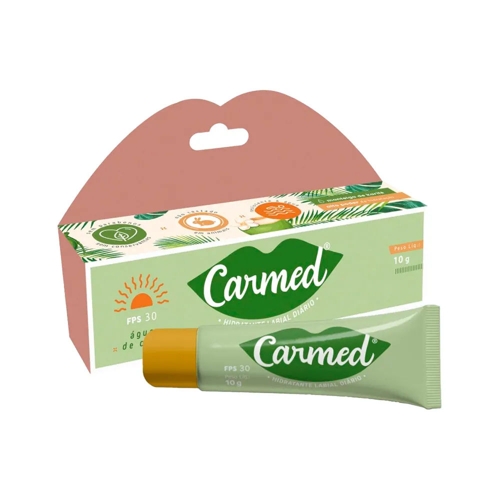 Hidratante Labial Carmed Água de Coco 10g