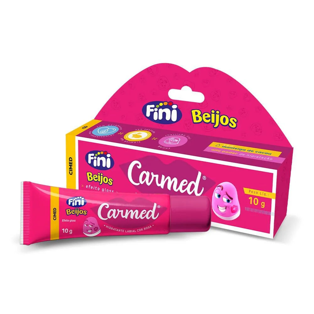 Hidratante Labial Carmed Beijos Fini 10g