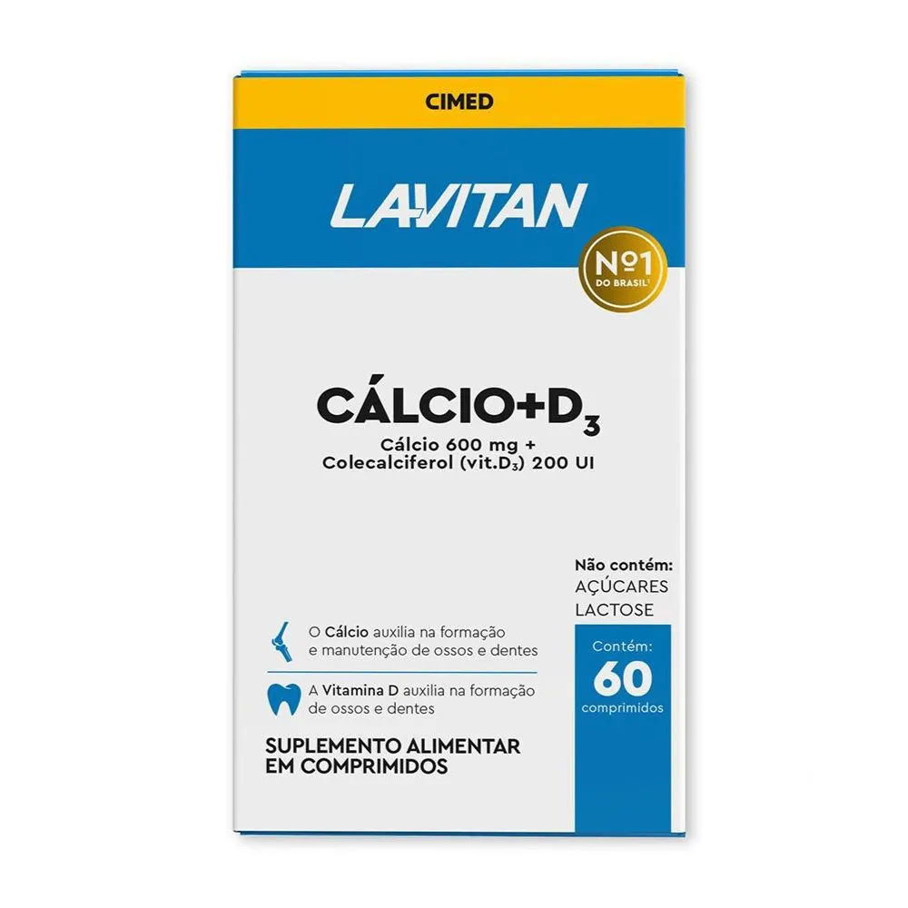 Lavitan Cálcio 60 comprimidos