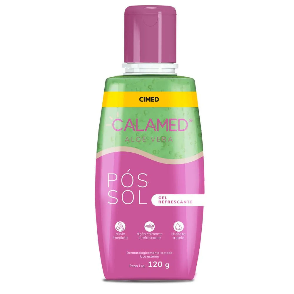 Pós Sol Calamed Aloe Vera Gel 120g Cimed