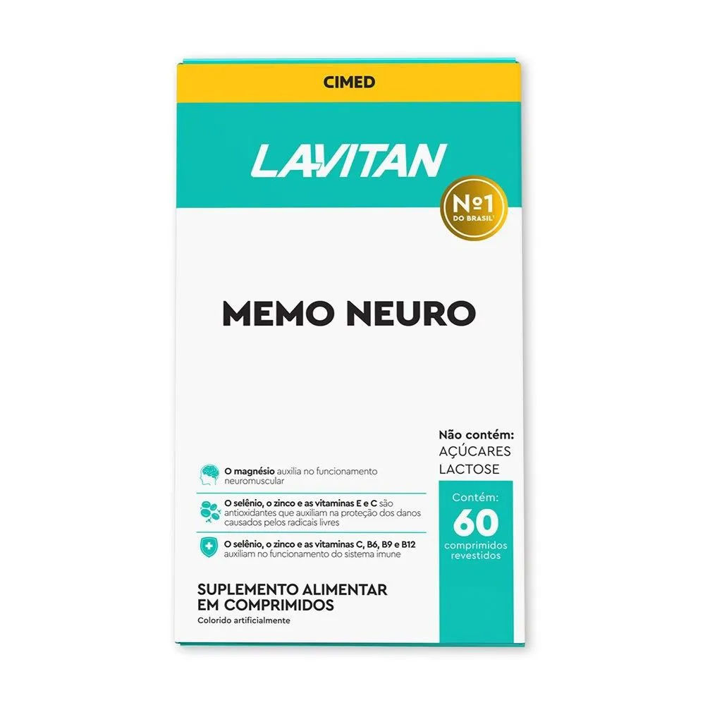 Lavitan Memória 60 comprimidos