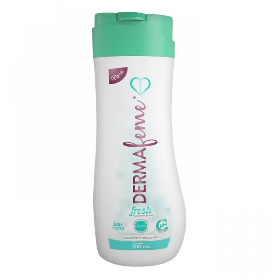 Sabonete Liquido Intimo Dermafeme Fresh 200ml