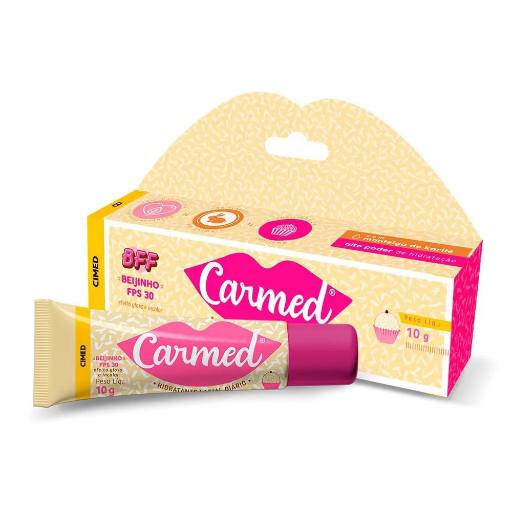 Hidratante Labial Carmed Beijinhos 10g