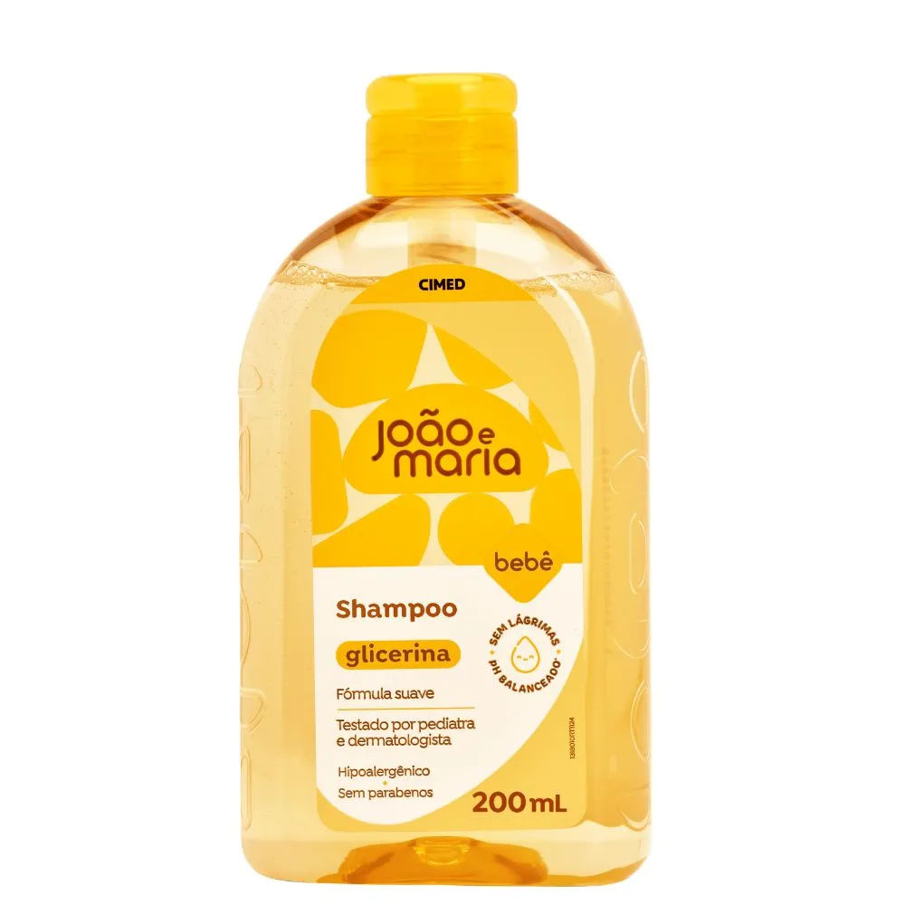 Shampoo João e Maria Glicerina 200ml