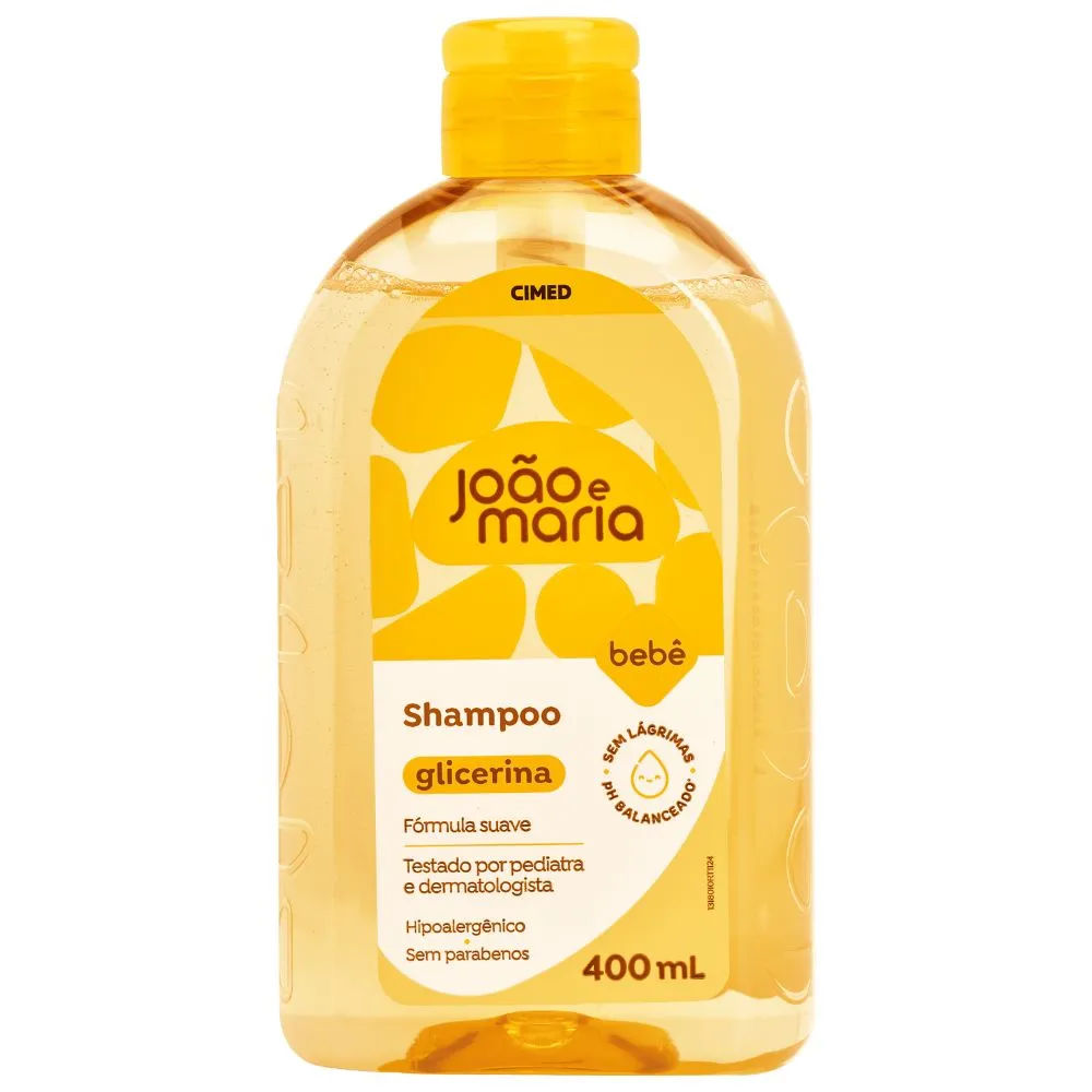 Shampoo João e Maria Glicerina 400ml
