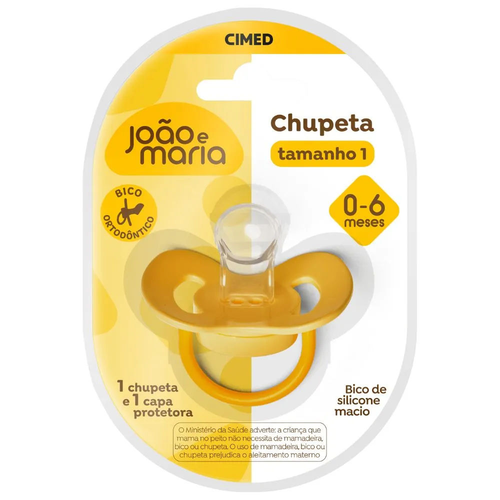 Chupeta João e Maria Tamanho 1