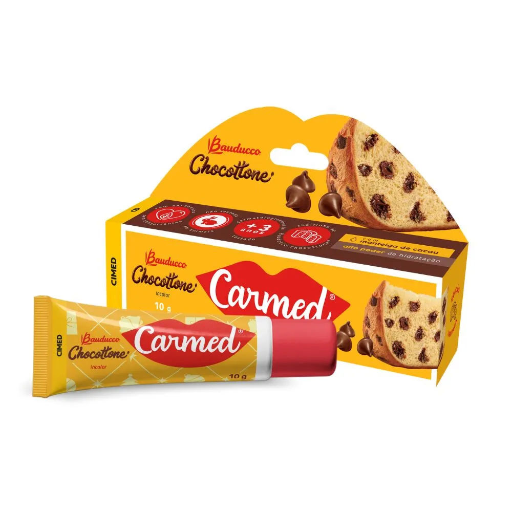 Hidratante Labial Carmed Chocottone 10g