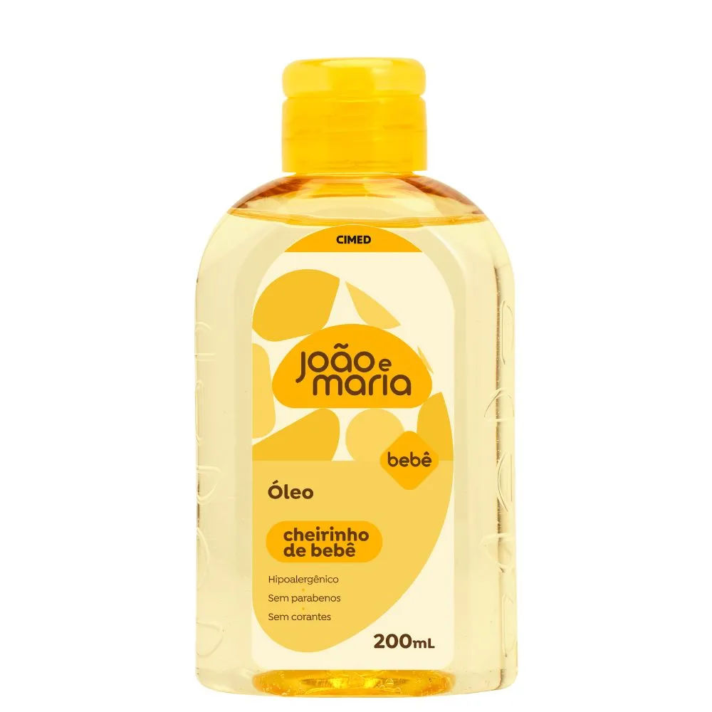 Óleo Cheirinho De Bebê João e Maria 200ml