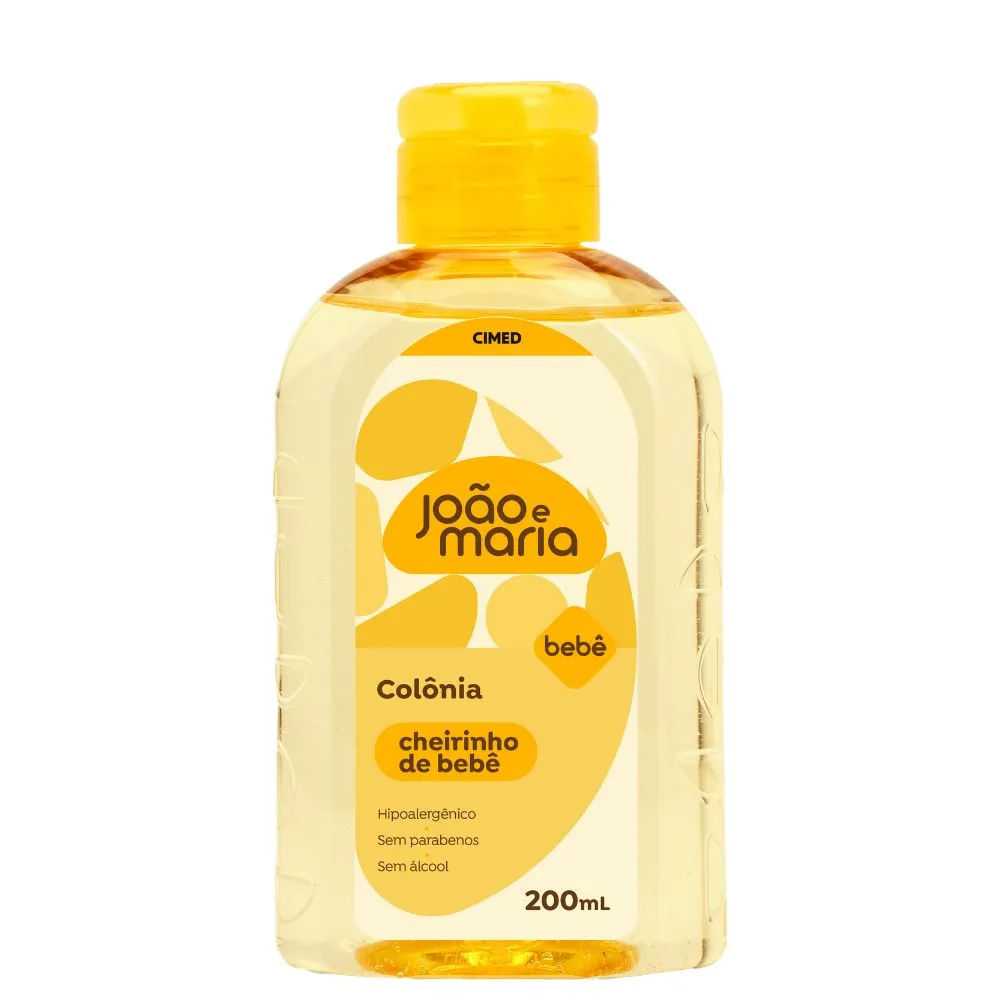 Colônia Cheirinho De Bebê João e Maria 200ml