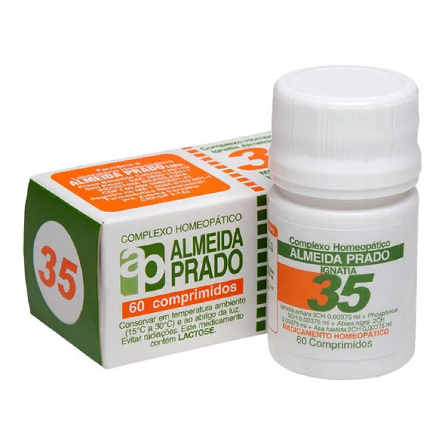 Complexo Homeopático Almeida Prado 35 60 Comprimidos