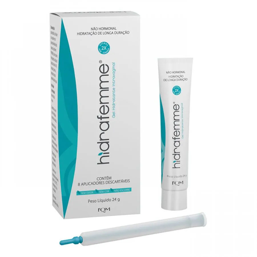 Hidrafemme Gel 24g + 8 Aplicadores FQM