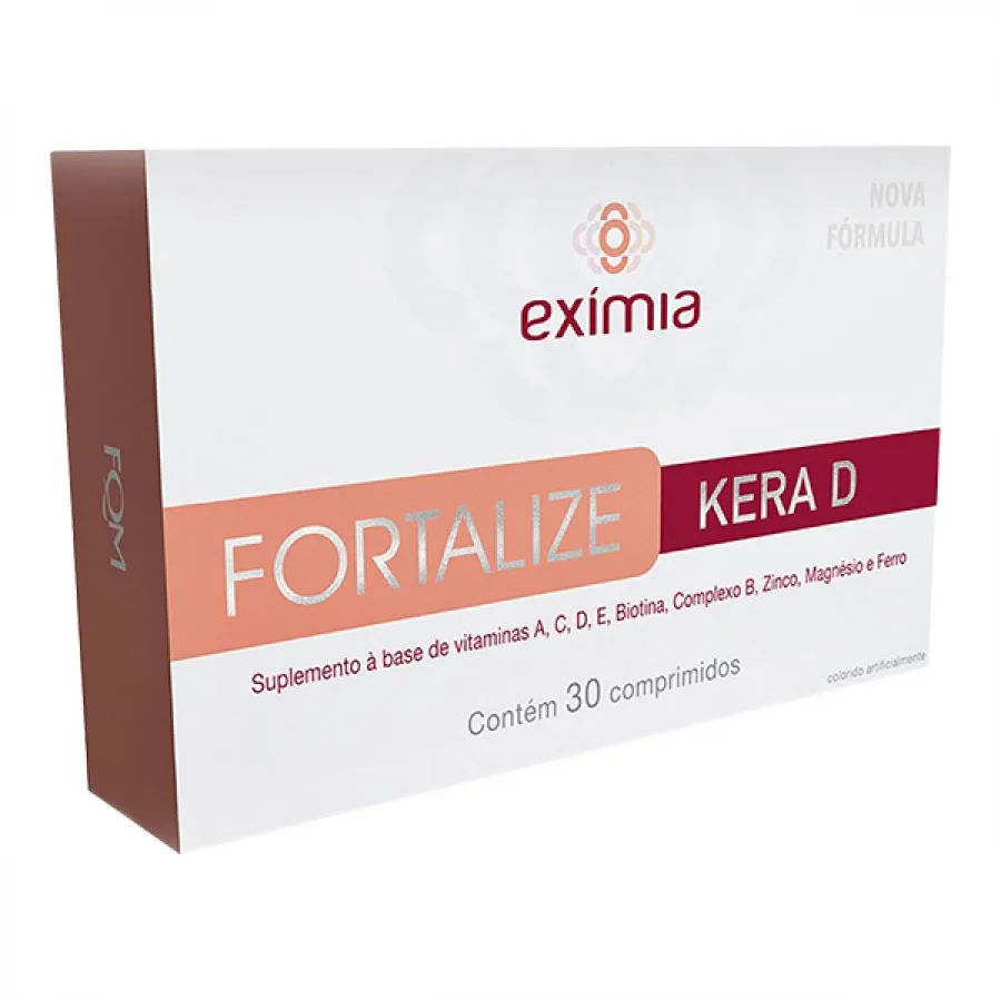 Eximia Fortalize Kera D 30 Comprimidos FQM