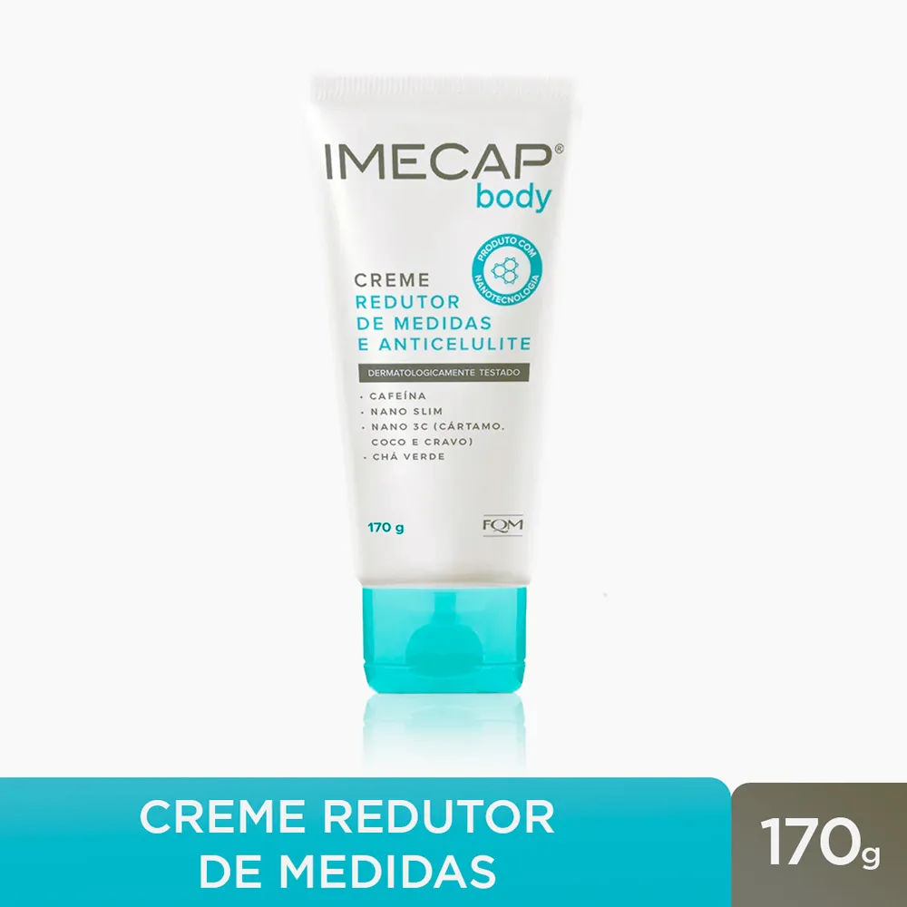 Imecap Body 170g - Creme Redutor De Medidas E Anticelulite Com  Nanotecnologia