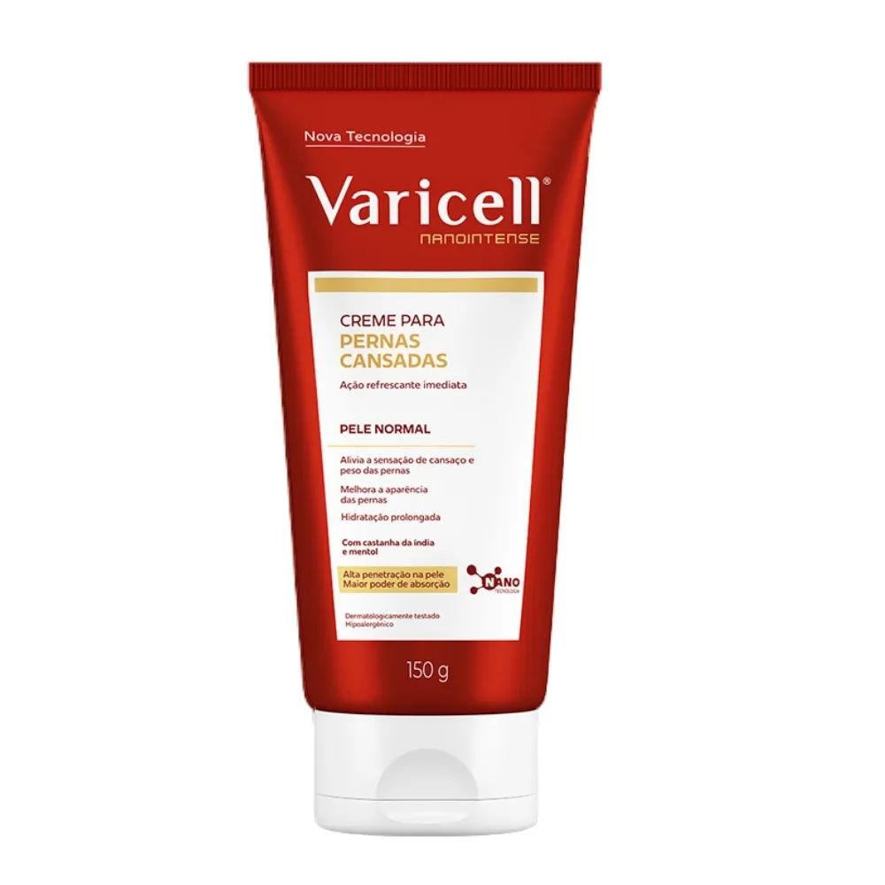Varicell  Nanointense Creme 150g - Creme Para Pernas Cansadas