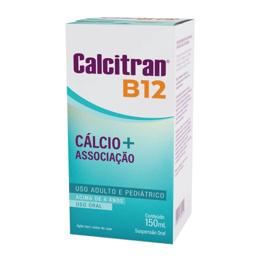Calcitran B12 Solução Oral 150ml Divcom