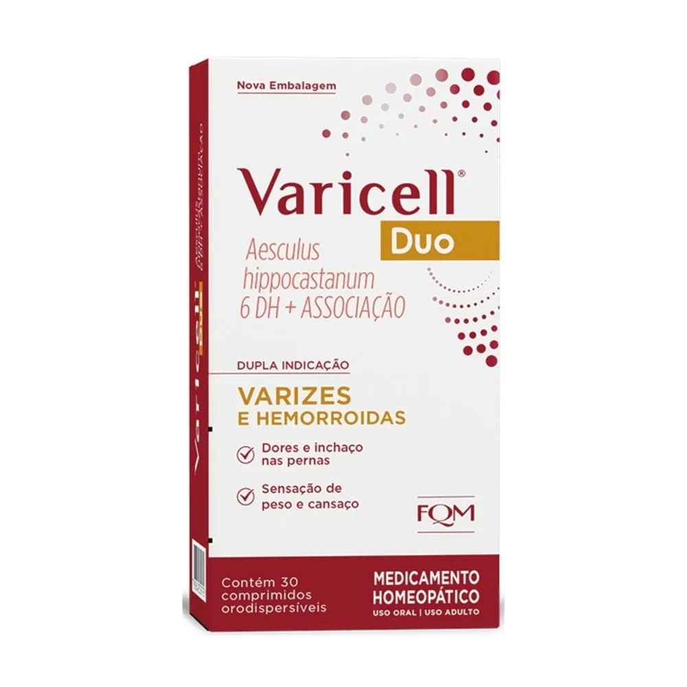 Varicell Duo 6DH 30 Comprimidos Orodispersíveis Divcom