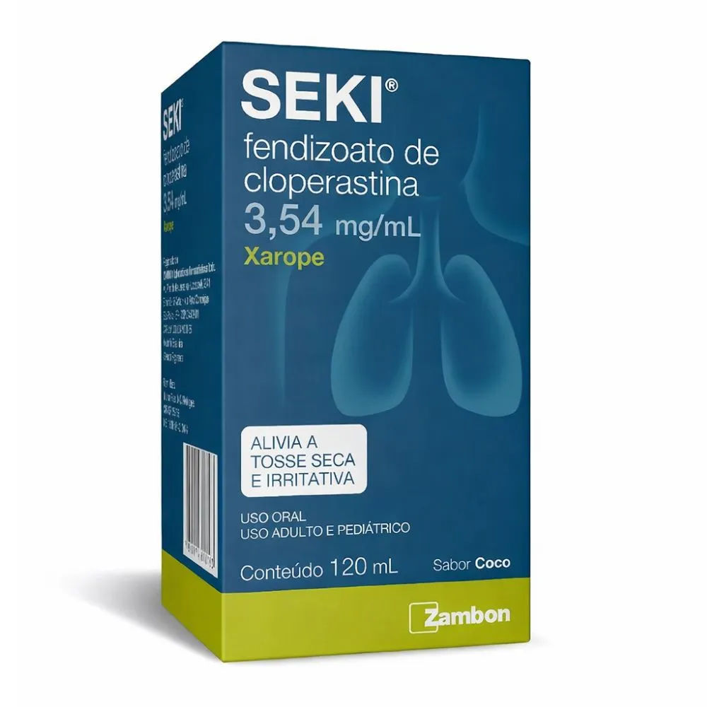 Seki 3,54 mg/mL Xarope sabor Coco 120ml