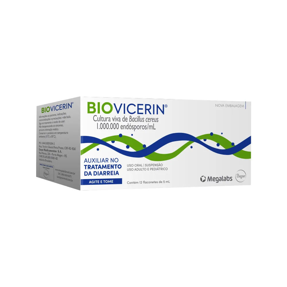 Biovicerin 12 Flaconetes 5ml Geyer