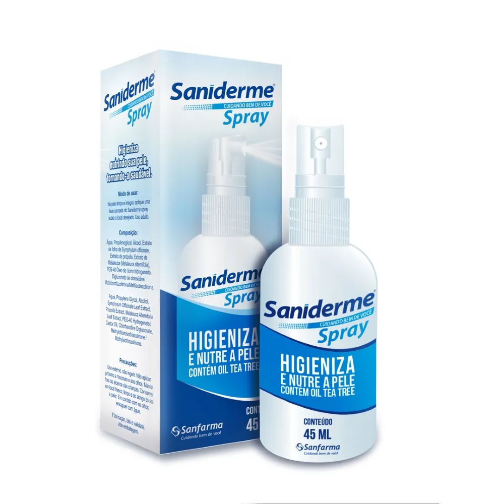 Antisseptico Saniderme Spray 45ml