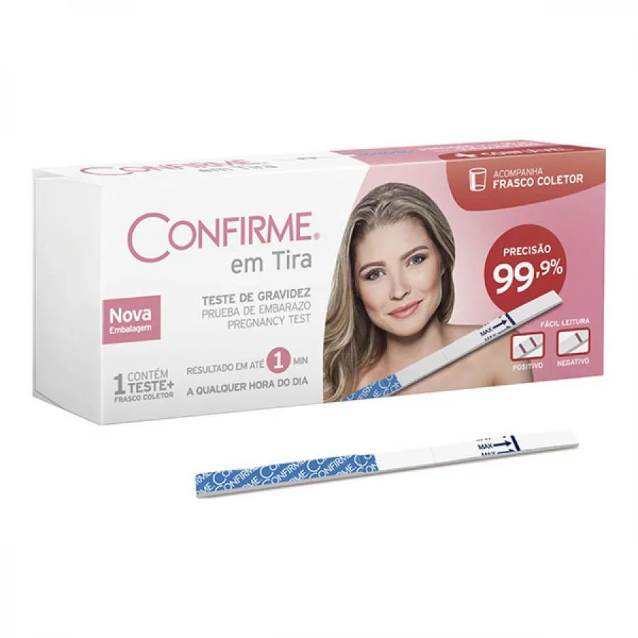 Teste De Gravidez Confirme Com 1 Unidade
