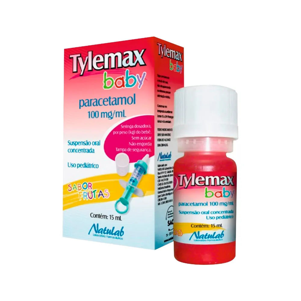 Tylemax Baby 15ml Suspensao Oral 100mg/ml Frutas