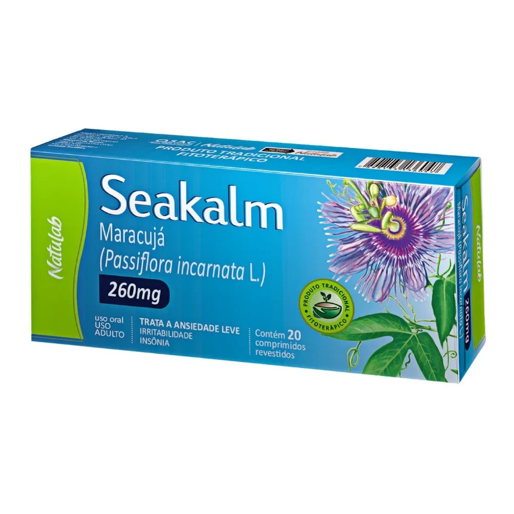 Seakalm 260mg 20 Comprimidos Natulab