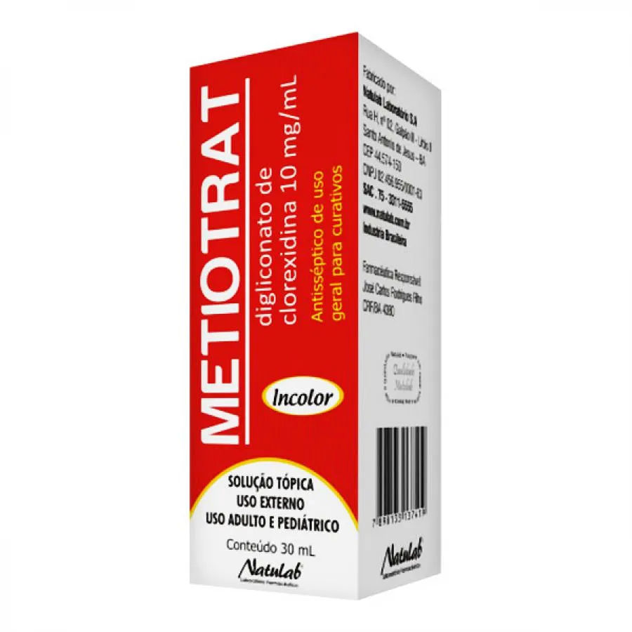 Metiotrat Solucao Topica 30ml