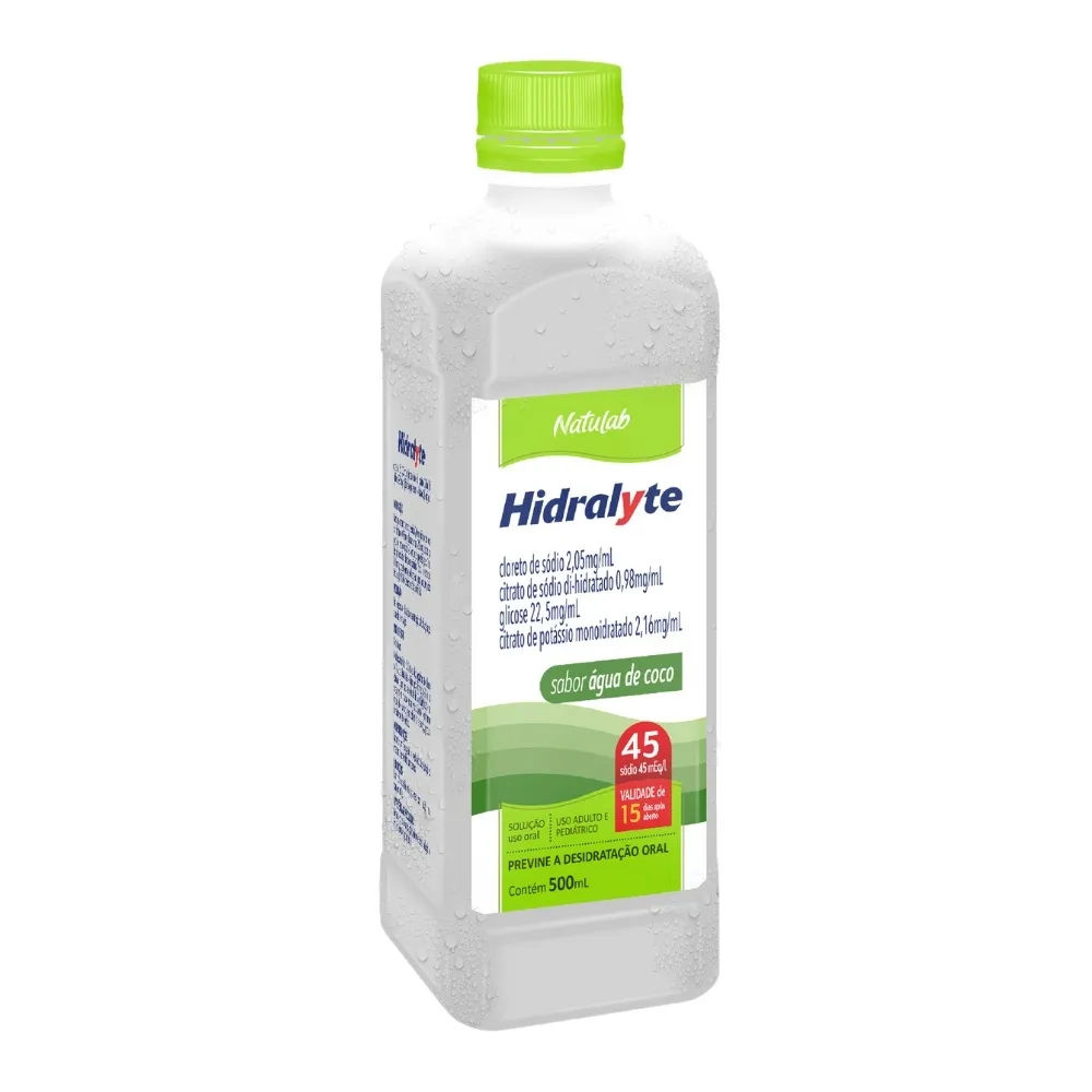 Hidralyte 500ml Sabor Água de Coco Natulab