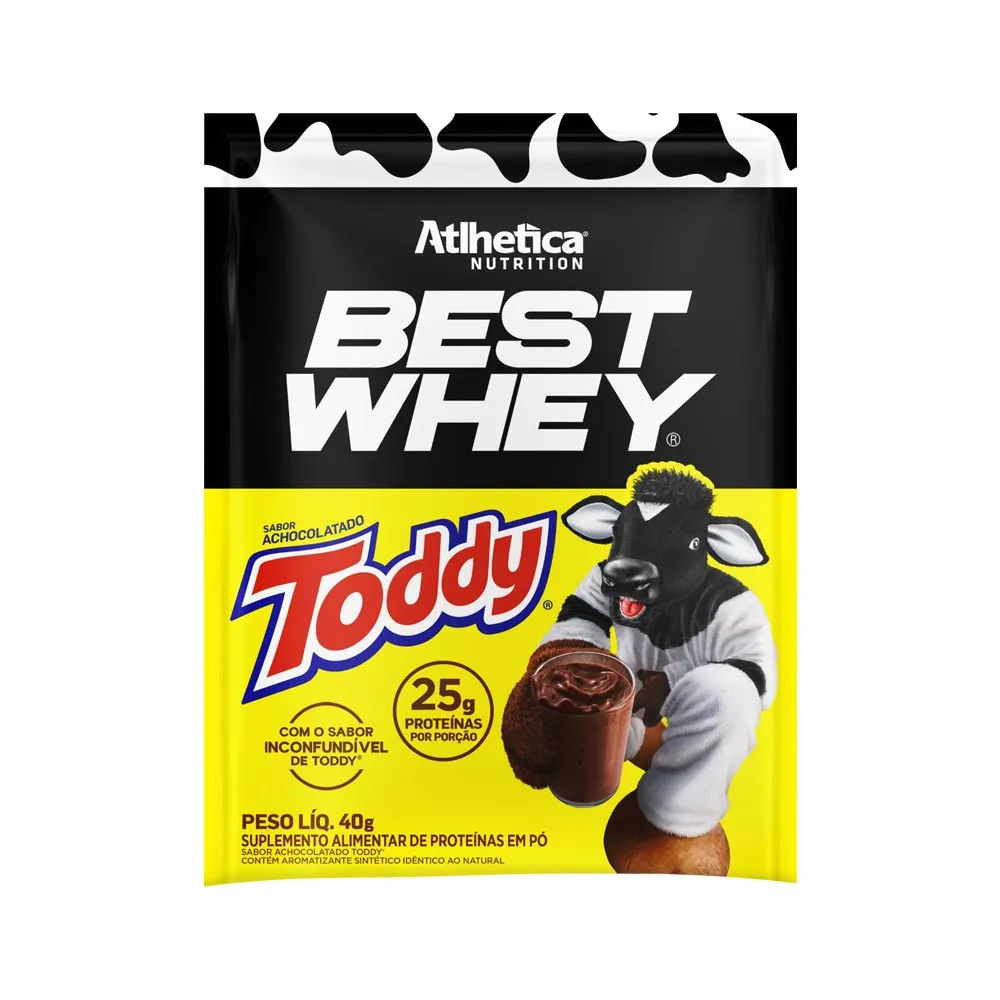 Best Whey Protein Toddy 40g Sachê Achocolatado