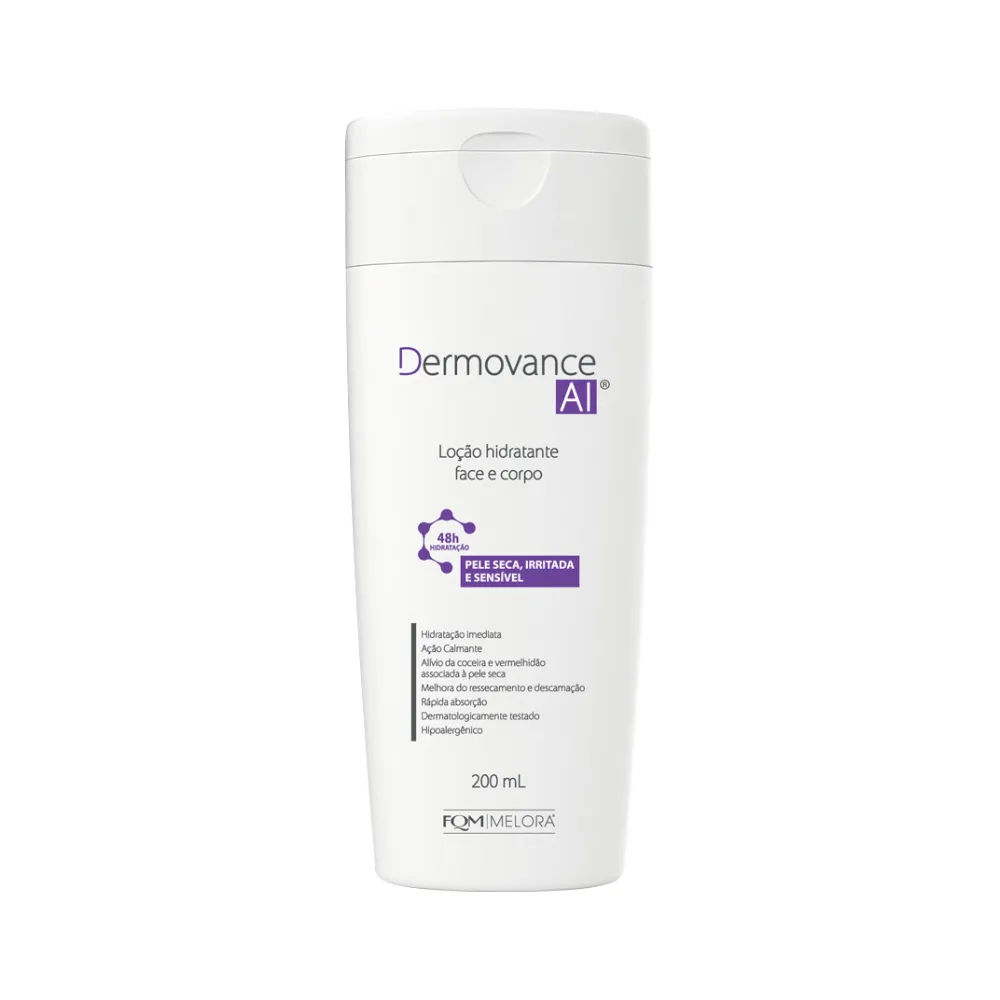 Creme Hidratante Corporal Dermovance AI 200ml FMQ