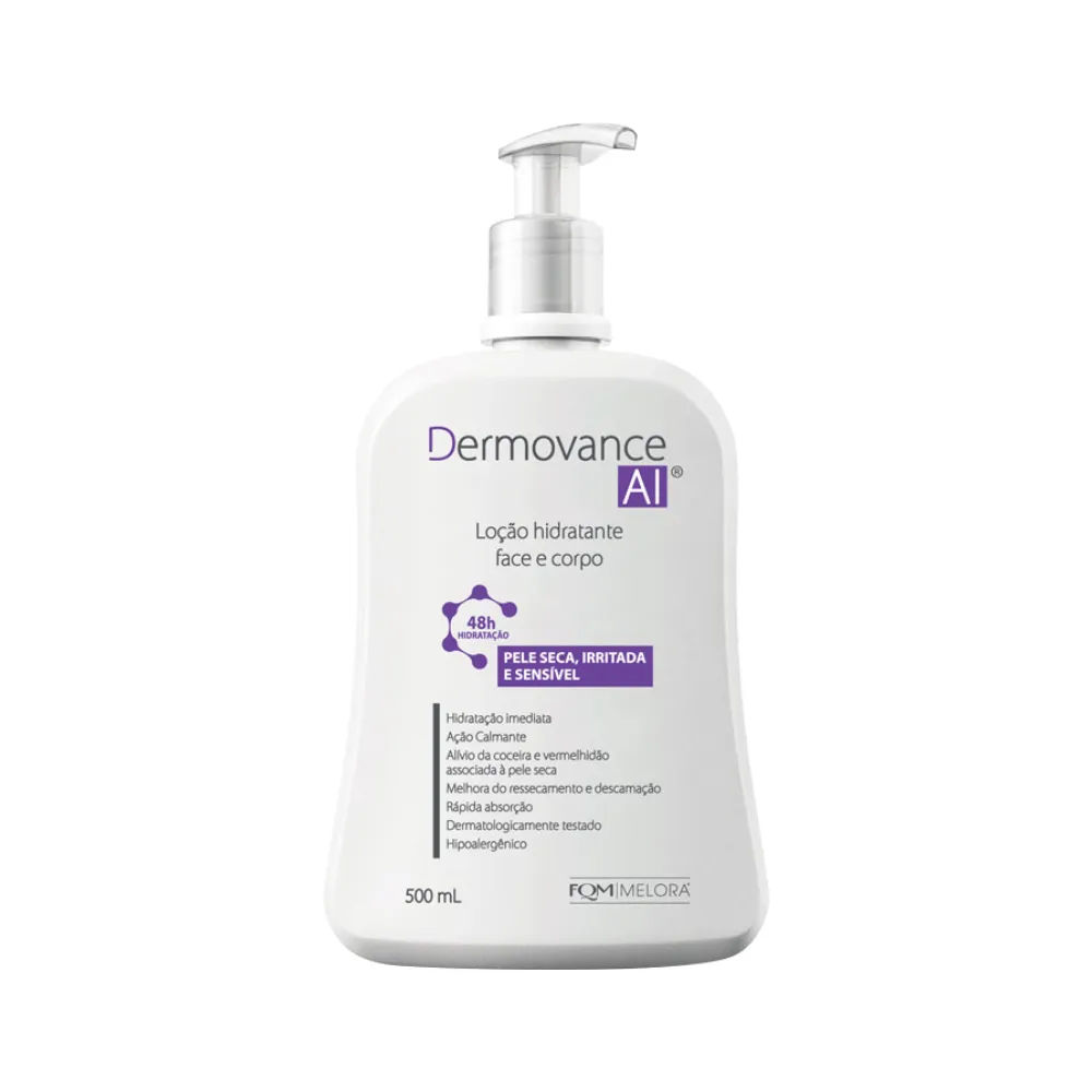 Creme Hidratante Corporal Dermovance AI 500ml FMQ