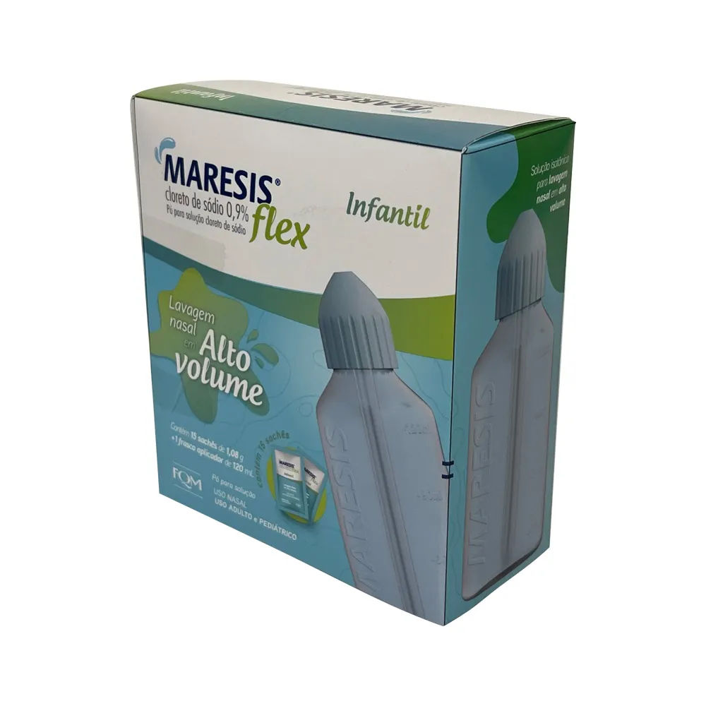Maresis Flex Alto Volume 15 Sachês + Frasco 120ml FQM