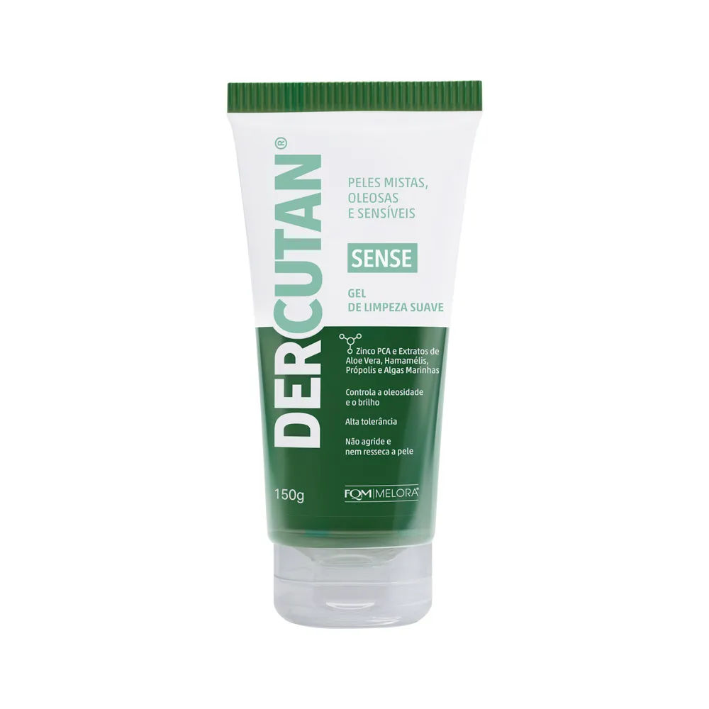 Gel de Limpeza Suave Dercutan Sense FMQ 150g