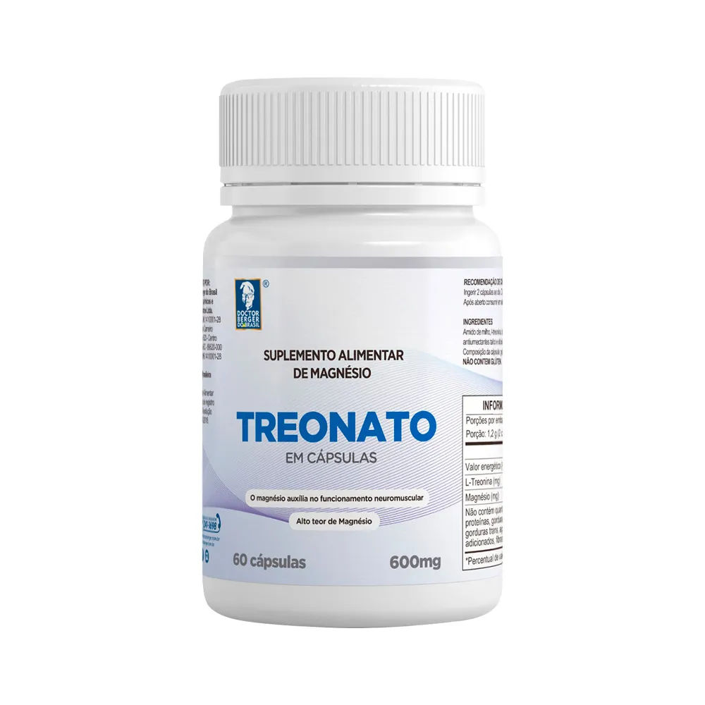 Treonato 60 cápsulas 600mg