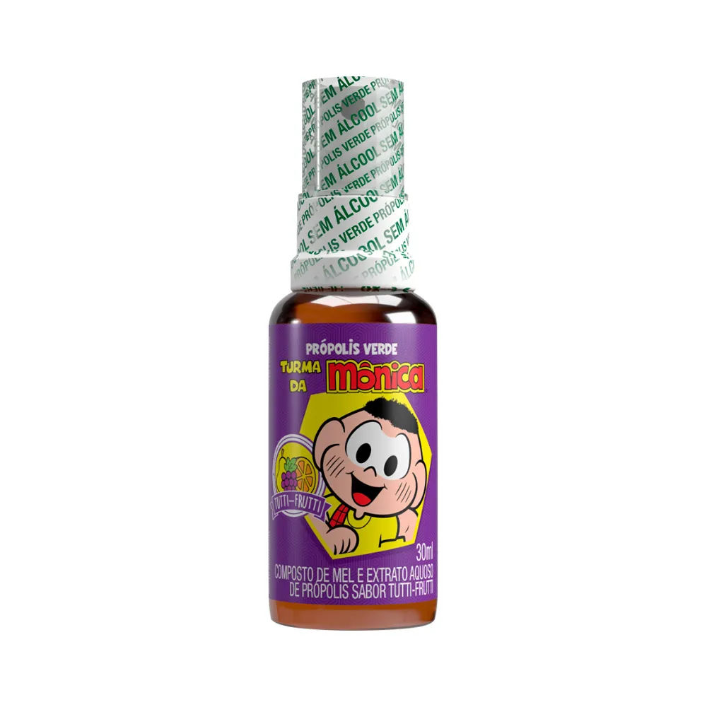 Própolis com Mel Tutti-Frutti Baldoni Chico Bento Gotas 30ml