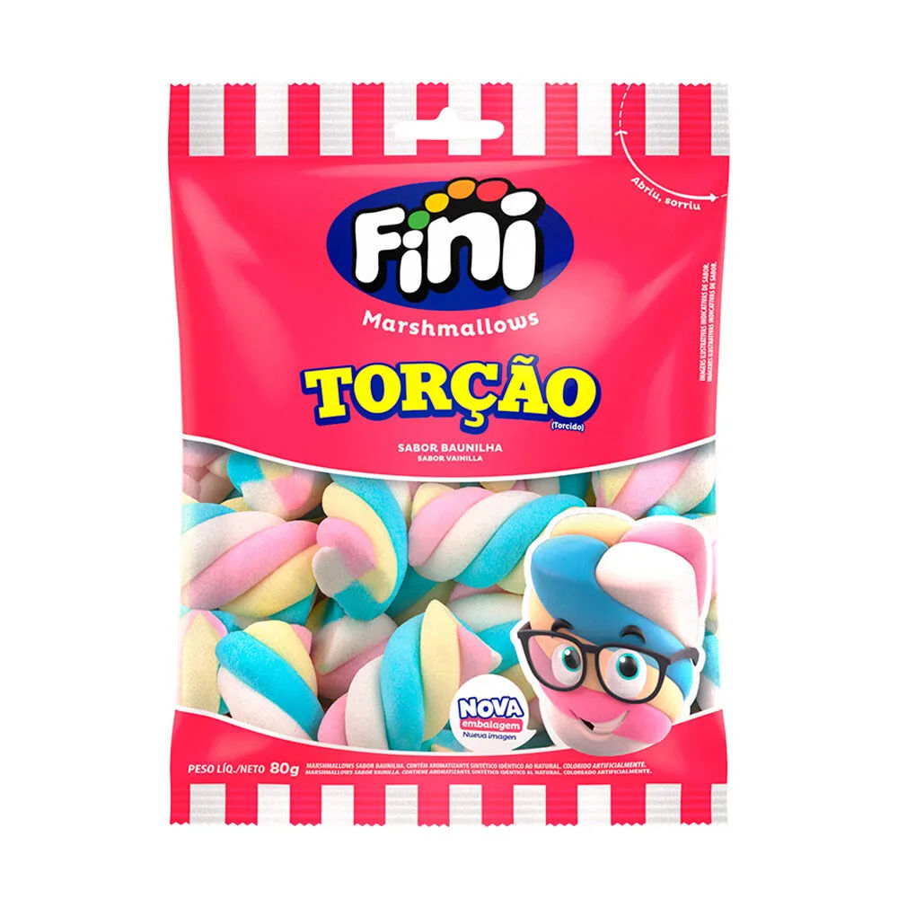 Marshmallow Fini Torção 60g
