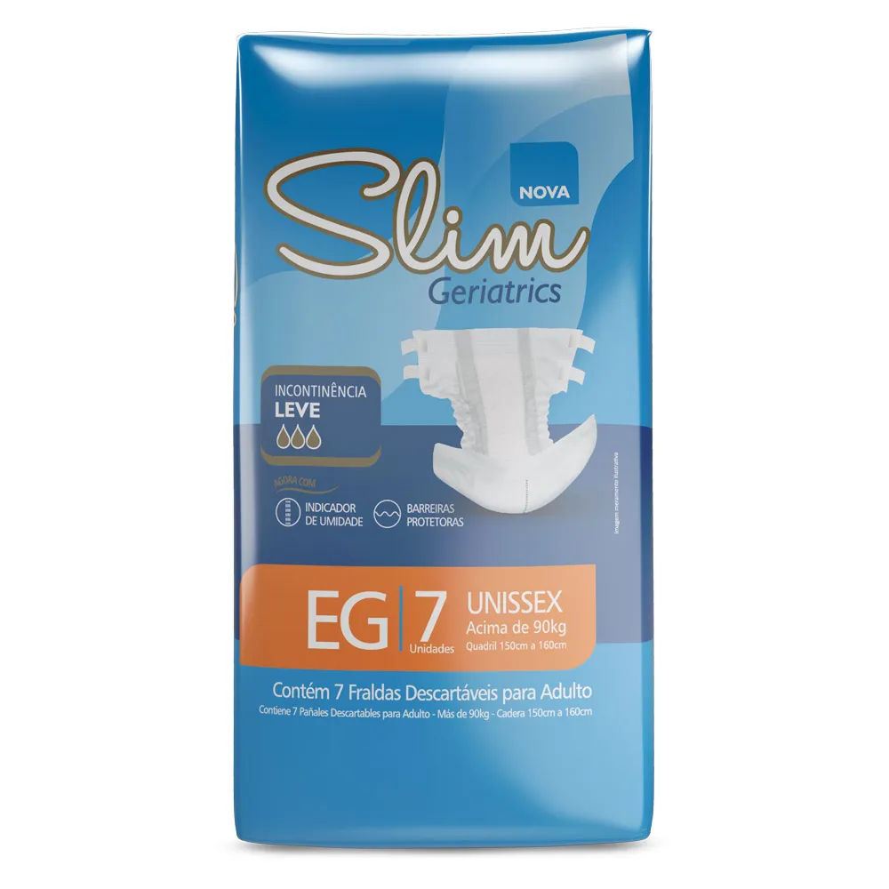 Fralda Slim EG 7 Unidades