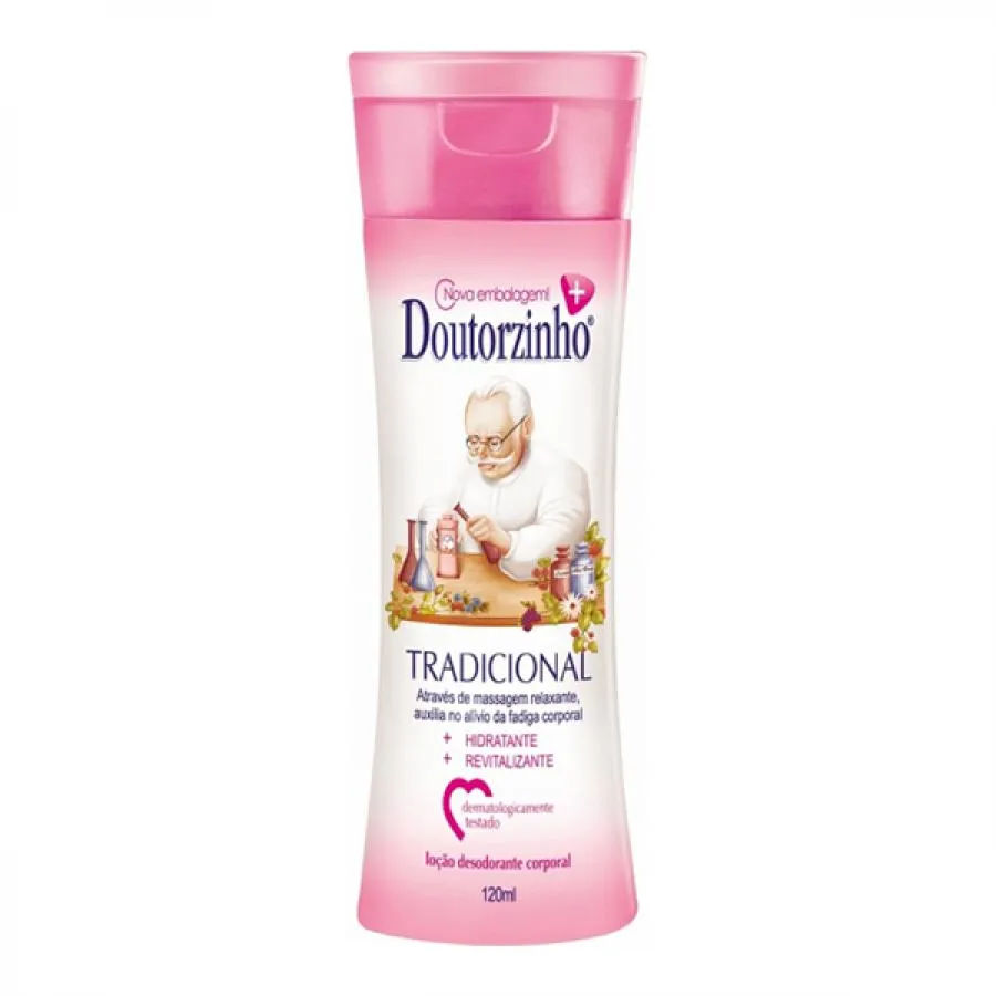 Loção Desodorante Corporal Doutorzinho Tradicional 120ml
