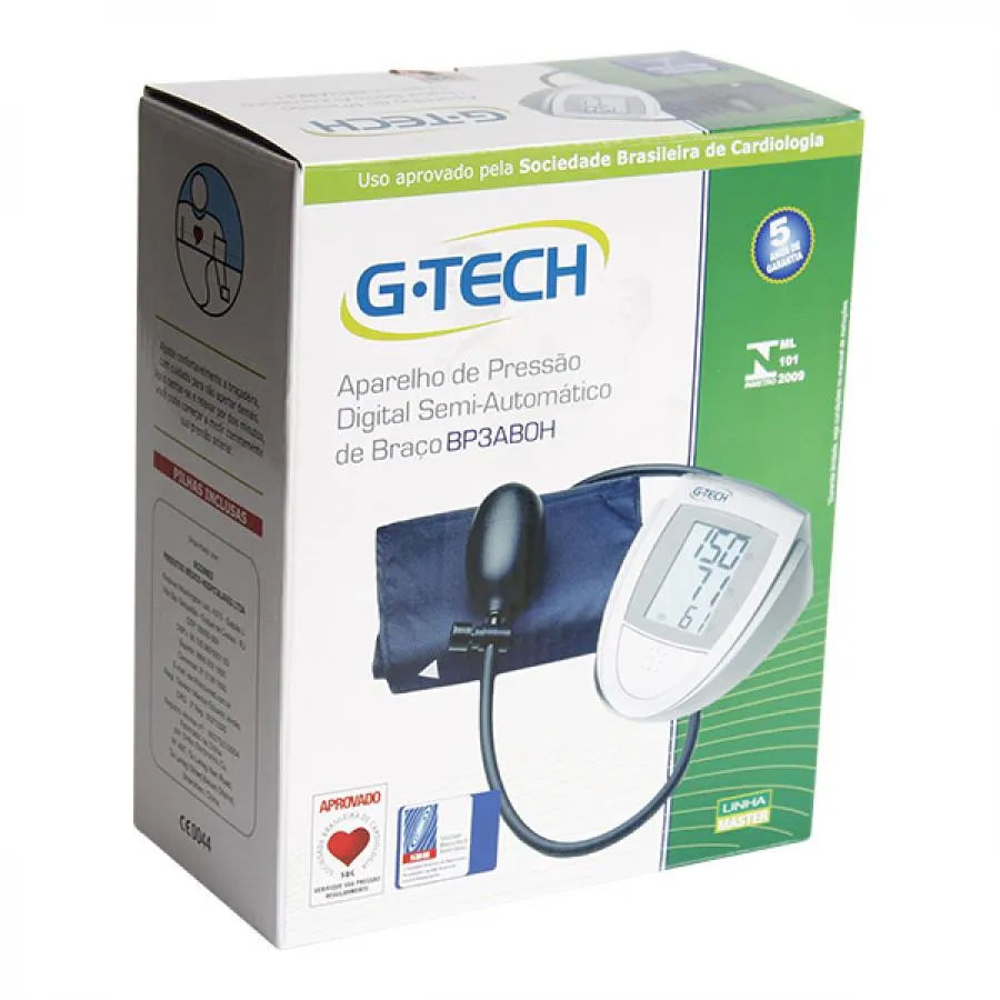 Aparelho Pressao G-tech Digital Semi Automatico