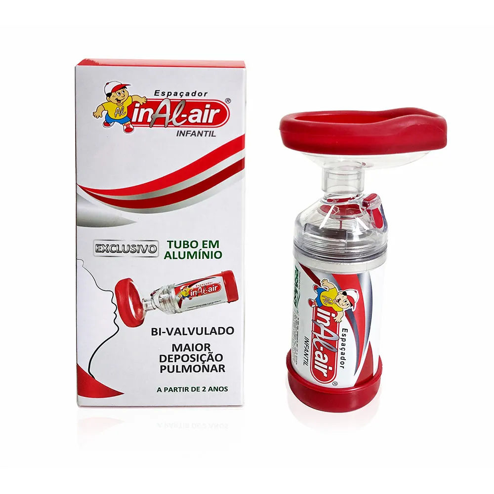 Espaçador Inal-Air Adulto e Infantil 1 Unidade