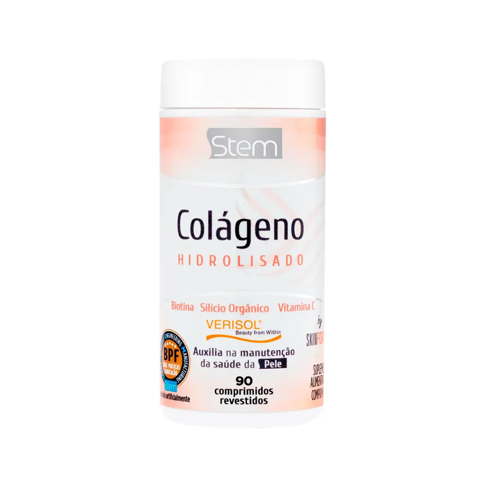 Colageno Hidrolisado Verisol Com 90 Comprimidos Revestidos Stem