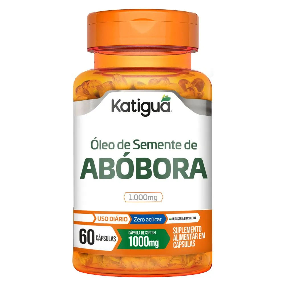Oleo De Semente De Abobora Katigua 60 cápsulas