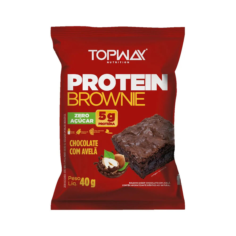 Protein Brownie Chocolate Com Avela 40gr